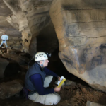 Ancient Americans made art deep within the dark zones of caves throughout the Southeast